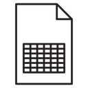 Spreadsheet icon