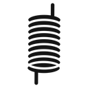 Spring Black Filled icon