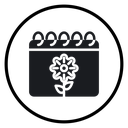 Spring season icon