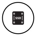 SSD drive icon
