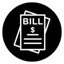 Stack of bills icon