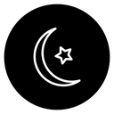 Star and crescent 2 icon
