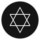 Star of david 4 icon