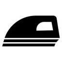 Steaming iron icon