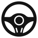 Steering wheel icon
