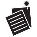 Sticky notes icon