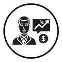 Stock buy icon