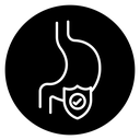 Stomach protection icon