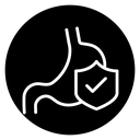 Stomach protection icon