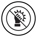 Stop violence icon