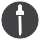 Straight Eye Dropper icon