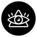 Strategic service vision icon