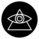 Strategic service vision icon
