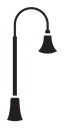 Street lamp icon