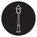 Street light icon