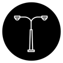 Street light icon