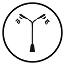 Street lighting icon