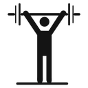 Strength training icon