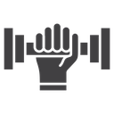 Strength training icon