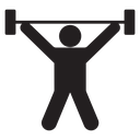 Strength training icon