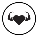 Strong heart icon