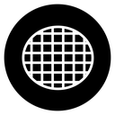 Stroopwafel cookies icon