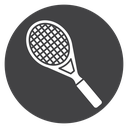 Strung Tennis Racket icon