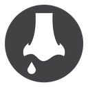 Stuffy nose icon