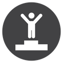 Success Winner Podium icon