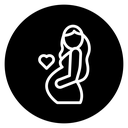 Suitable in pregnancy icon