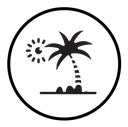 Summer holiday icon