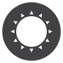 Sun icon