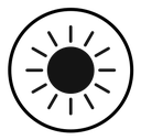 Sun icon