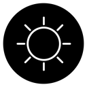 Sun icon