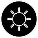 Sun icon