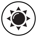 Sun icon