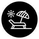 Sunbed icon