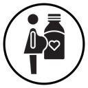 Supplements for pregnant women icon