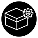 Supply chain icon