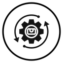 Supply chain icon