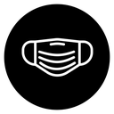 Surgical mask icon