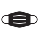 Surgical mask icon