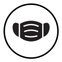 Surgical mask icon