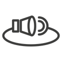 Surround sound icon