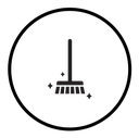 Sweeping icon