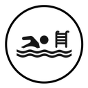Swimming pool icon