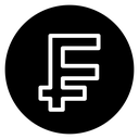 Swiss franc currency icon