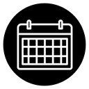 Table calendar icon
