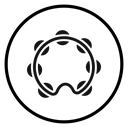 Tambourine icon