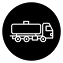 Tank truck icon